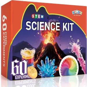 68세 를 위한 벤벤 과학 키트 화산 및 공룡 알을 이용한 60가지 쉬운 실험 STEM 선물