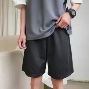 남성 칠부 하프 팬츠 허리밴딩 삼컬러 여름 반바지 옷