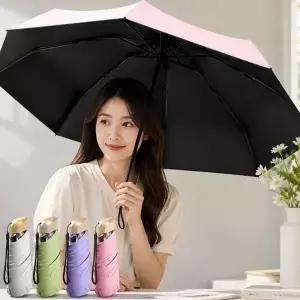 휴대용 자외선차단 양산 겸 우산 초경량 미니 가림막