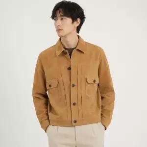 스웨이드 T-2 자켓 KS26SJK20 CAMEL