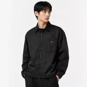 프라다 리나일론 지퍼 오버 남성 셔츠 자켓 SC847-1WQ9-F0002
