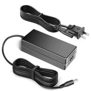 Kircuit AC /DC Adapter Compatible with Anker A1720 521 200W /256Wh Portable Power Station Solar Generator Backup Battery LiFePO4 11-28V 5.5A 65W Supply Cord Cable Charger Mains PSU