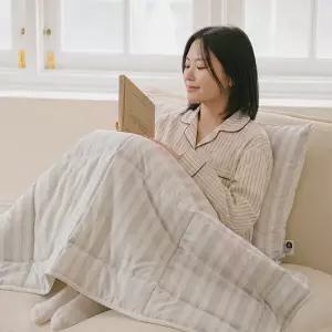 [린넨엔어너더]Aller Better 패딩 담요 파우치 세트(소형)