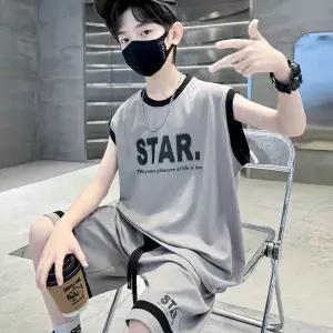 남아 세트 여름 아동복 신상 멋스러운 티셔츠 세트TZK667