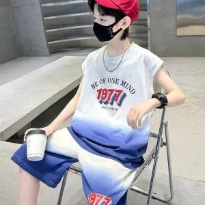 남아 세트 여름 아동복 신상 멋스러운 티셔츠 세트TZK671