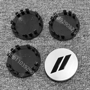 4개 63mm SRT 휠 센터 허브 캡 (닷지 니트로, 캘리버, 챌린저, 카라반, 듀랑고, 크라이슬러 300 차량용