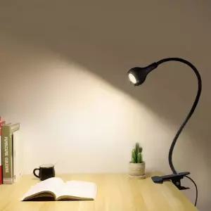 독서실조명 USB LED 독서 책 빛 테이블 램프 침실 밤 조명 클립 홀더 Luminaria 책상