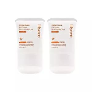 릴리이브 그로우턴 엑소좀 브러쉬 앰플 100ml 2개 탈모 두피 케어