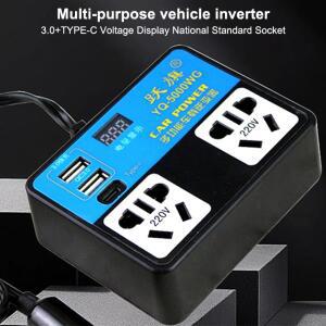 DC12V 24V 차량용 인버터 -  USB 충전기 충전