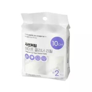 ( )사선 커팅 테이프 클리너 리필 10cm 2개입 컷팅 돌돌이