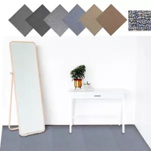 방염 카페트 타일 매트 24P 쿠션 낙상 예방 보온 DIY 엘레베이터 헬스장 계단