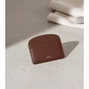 A.P.C MUST IT_아페쎄 APC 하프문 카드홀더 PXAWV F63270 CAD 여성 카드지갑