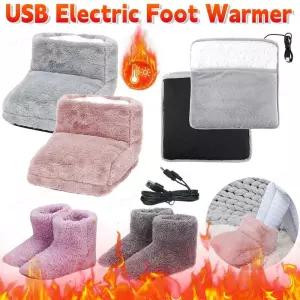 풋워머 발난로 온열기 전기 발열 풋 워머 패드 5V USB 온도 신발 가정용 발
