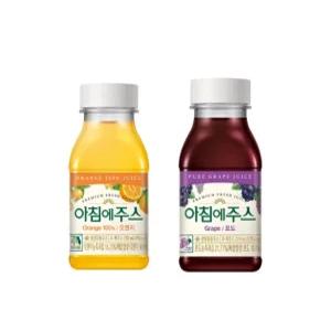 아침에주스 오렌지 210ml x 10개입 + 포도 210ml x 10개입 (총20개)
