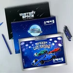 고품질 TBZ 3000 스케치북 (남-디자인랜덤)1p 그림노트 전문가노트 드로잉북 도화지 유아스케치북 WFNK6VE