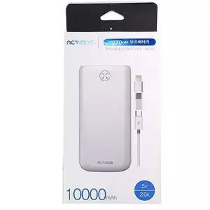 고품질 TBZ 엑티몬 보조배터리(10000MAH) 5핀 C타입 휴대용충전기 WFNK4...