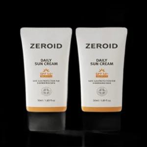 제로이드 데일리 선크림 무기자차 저자극 50ml+50ml