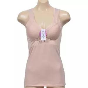 린다 여자 기모 몰드 브라런닝 멜란지 케미솔 브라캡-WD6B539