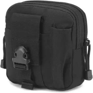 트라이원더 허리 파우치 다기능 대용량 힙백 벨트 남성용 멀티 EDC MOLLE 케이스 스마트폰 군용 낚시 여행