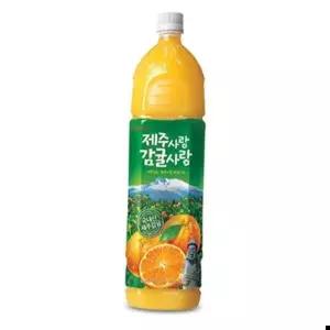 주스 롯데)제주사랑감귤사랑 1.5L-박스(12개입)
