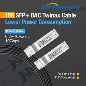 10Gb SFP DAC 케이블 0.2m0.5m1m2m3m SFP - SFP 패시브 다이렉트 어태치 구리 트윈액스 케이블 Mikrotik/De