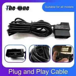 차량용 OBD 전원 케이블 DVR 비디오 와이파이 블랙박스 24시간 주차 모드 2 커넥터 8핀 간편 설치