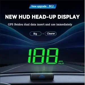자동차 속도계 HUD 헤드업 디스플레이 디지털 GPS 나침반 앞유리 프로젝터 다기능 액세서리