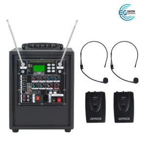 EG180 무선 앰프 마이크 수업용 강의용 헤드셋+헤드셋 - EG180 무선 앰프 마이크 수업용 강의용 헤드셋+헤