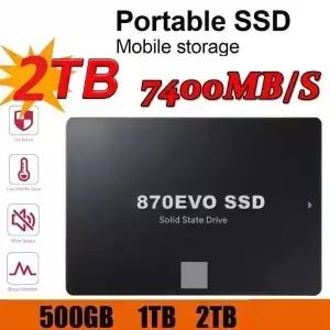솔리드 스테이트 SSD 870 EVO TB2TB4TB 내장형 HDD 하드 드라이브 Sata3 25인치 노트북 마이크로컴퓨터
