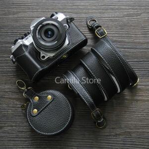 올림푸스 OM5 Mark ii 카메라 보호 슬리브 박스 베이스 배터리 창용  가죽 가방 본체 케이스