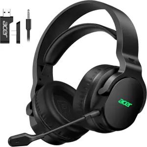 PS5 PC 스위치 Mac 및 노트북용 Acer 무선 게이밍 헤드셋 트라이 모드 2.4GHz 무선/블루투스 5.4/3.5mm
