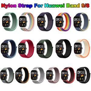 화웨이 밴드 용 나일론 시계 10/9/8 손목 스트랩 Band10 스마트 액세서리 교체 벨트 스포츠 팔찌