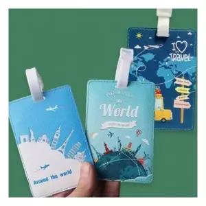 [가방] 캐리어 네임 네 종 표시 테그 네임텍 여행 어택 세트 이름표 여행필수품 가방 택 네임택 3448147