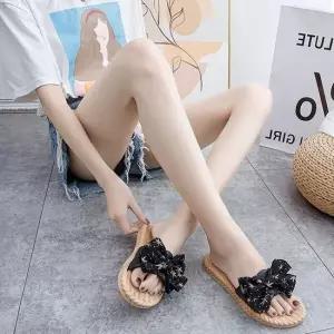 별밤 베이직 리본 샌들 슬리퍼 여성신발 거실용슬리퍼 베이직샌들 리본슬리퍼