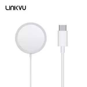 아이폰12충전기 Linkvu 맥세이프 호환 마그네틱 무선충전기 V-12
