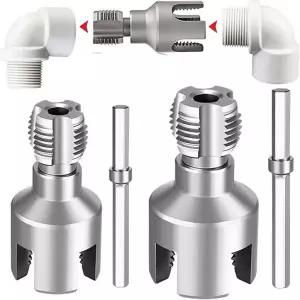 PPR/PVC 20MM 25MM 수도관 나사 절삭기 통합 내부 및 외부 나사 절삭기 - 전기 드릴과 호환 가능