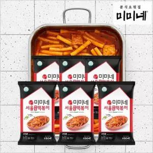 미미네 서울 판밀떡볶이 465g*6봉 (총12인분)