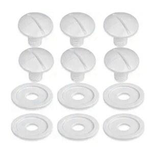 폴라리스 180/280 풀 클리너 교체 부품에 대한 소매 6Pcs 휠 나사 풀 클리너 부품