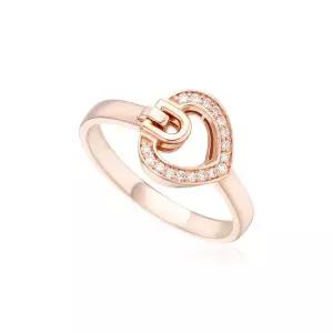 [DIAME](강남점)D.LOVE 18K골드 랩그로운 다이아몬드 하트 반지 FGDR1184WSLAB