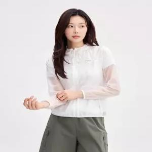 익스페디션 여성 초경량 립스탑 바람막이 (WHITE) 4747425