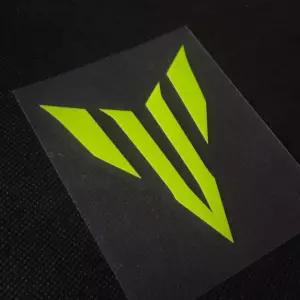 Yamaha MT 07 09 03 10 오토바이 스티커 방수 반사 헬멧 데칼 Black 8X6.5CM