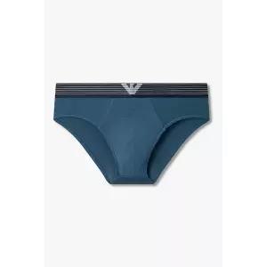 매장정품 EMPORIO ARMANI UNDERWEAR 엠포리오 아르마니 언더웨어 남성 스트라이프 밴딩 브리프(0816111040)