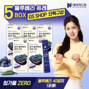 네이처드림 퓨어 블루베리 퓨레100 20g 14포 5박스/안토시아닌