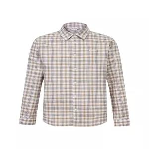 아이더 TECH LINEN (테크 린넨) 남성 긴팔 체크 셔츠_SOY DMM26451YS