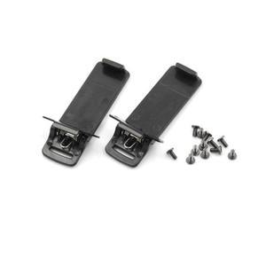 Baofeng UV-5R 양방향 라디오용 워키토키 예비 부품 백 벨트 클립, 액세서리, 2 개
