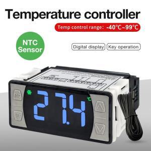 냉동 가열 냉각을  NTC 프로브가  115/230V 디지털 온도 컨트롤러 조절기 릴레이