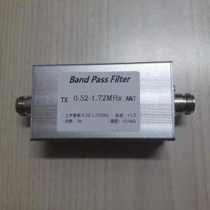 BPF-0.52-1.72M MW 대역 통과 필터 BPF 수신 사용