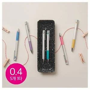 고품질 TBZ 쥬스업 젤잉크 메탈릭볼펜 0.4mm (5개 1타) 메탈릭 다색펜 쥬스업 젤잉크 젤잉크볼펜 WFNLV0D