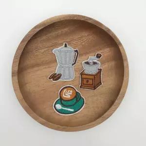 패치 커피 카페 열접착 와펜