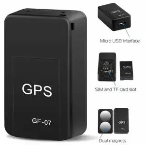 미니 마그네틱 GF07 GPS CarTraer 실시간 추적 마운트 SIM 메시지 포지셔너 차량 위치 추적기 애완 동물